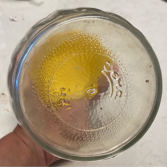 Vintage Ribbed Canister Jar - Picture 2 of 4